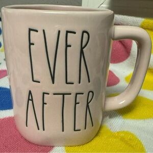 Rae Dunn Pink 'Ever After' Mug